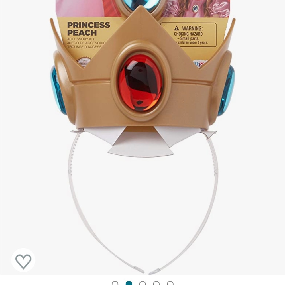 Super mario Princess Peach crown